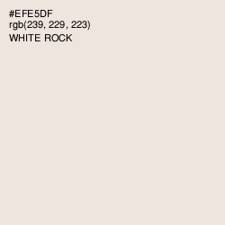 #EFE5DF - White Rock Color Image